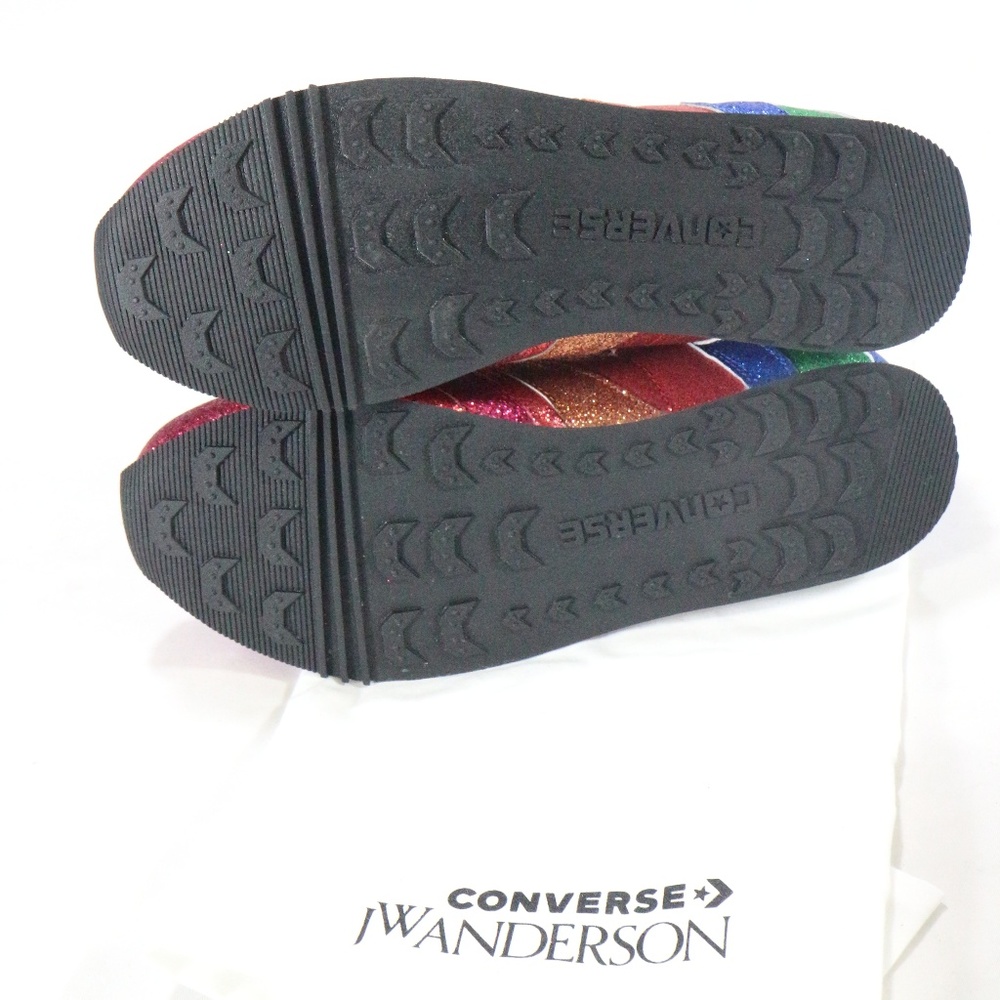 Converse JW Anderson X Thunderbolt OX Cherry Shoes - Picture 8 of 8